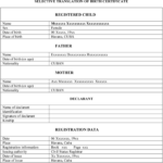 Marriage Certificate Translation From Spanish To English Template