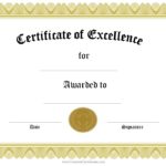 Microsoft Word Award Certificate Template