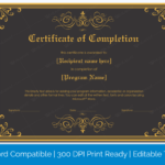 Microsoft Word Award Certificate Template