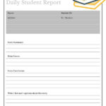 Middle School Book Report Template