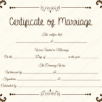 Mock Certificate Template