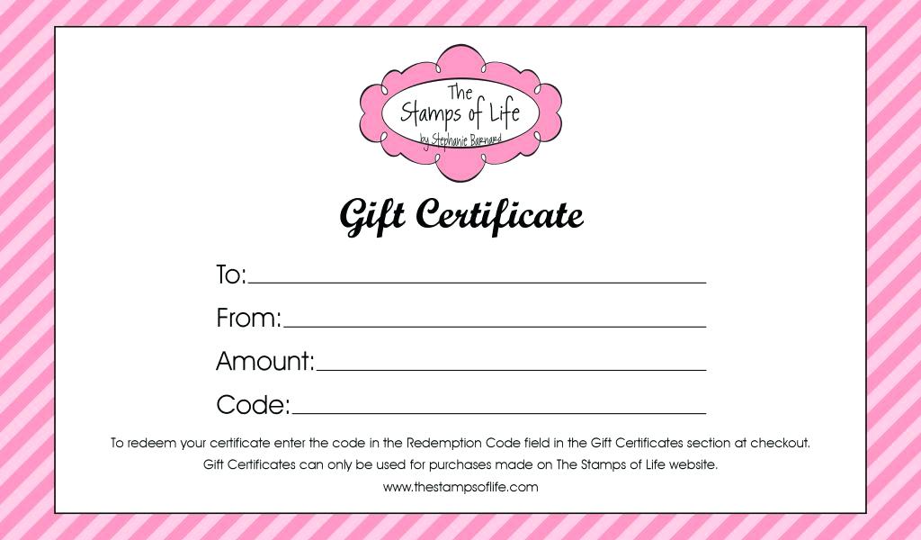 Nail Gift Certificate Template Free