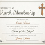 New Member Certificate Template