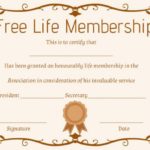 New Member Certificate Template