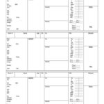 Nursing Report Sheet Template