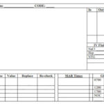 Nursing Report Sheet Templates