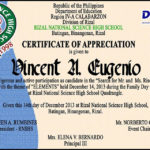 Pageant Certificate Template