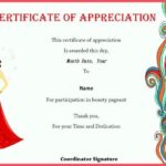 Pageant Certificate Template