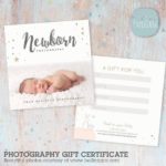 Photoshoot Gift Certificate Template