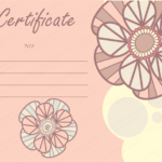 Pink Gift Certificate Template