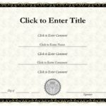 Player Of The Day Certificate Template