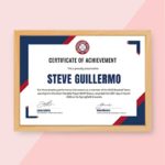 Player Of The Day Certificate Template