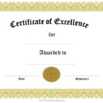 Powerpoint Award Certificate Template