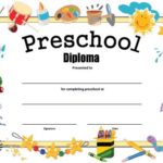 Preschool Graduation Certificate Template Free