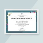 Preschool Graduation Certificate Template Free