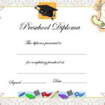 Preschool Graduation Certificate Template Free