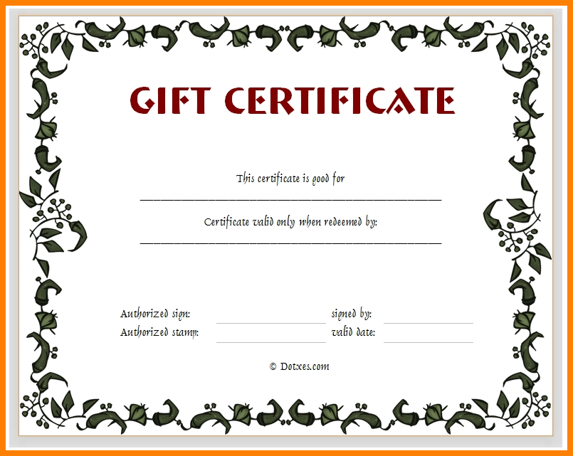 Present Certificate Templates