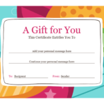 Present Certificate Templates