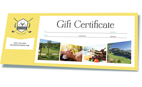 Publisher Gift Certificate Template