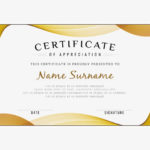 Qualification Certificate Template