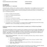 Resale Certificate Request Letter Template