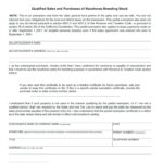 Resale Certificate Request Letter Template