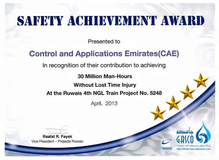 Safety Recognition Certificate Template (4) TEMPLATES EXAMPLE