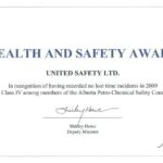 Safety Recognition Certificate Template