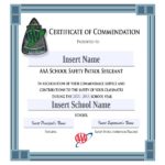 Safety Recognition Certificate Template