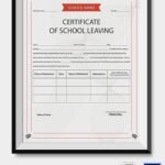 School Leaving Certificate Template