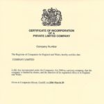 Share Certificate Template Companies House