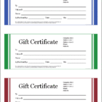 Small Certificate Template