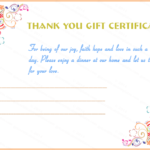Small Certificate Template
