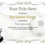 Soccer Certificate Template Free