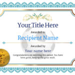 Soccer Certificate Templates For Word