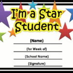 Star Award Certificate Template