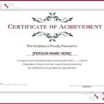 Star Award Certificate Template