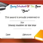 Student Of The Year Award Certificate Templates