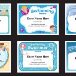 Swimming Certificate Templates Free