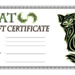 Tattoo Gift Certificate Template