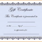 This Certificate Entitles The Bearer Template