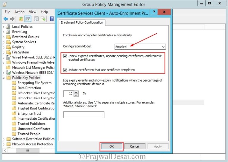 Image 2 for Workstation Authentication Certificate Template