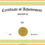 5Th Grade Graduation Certificate Template