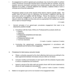 Agreed Upon Procedures Report Template