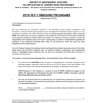 Agreed Upon Procedures Report Template