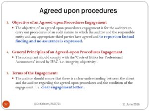 Agreed Upon Procedures Report Template (4) - TEMPLATES EXAMPLE ...