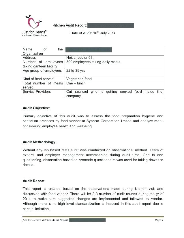 Annual Health And Safety Report Template