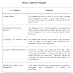 Annual Health And Safety Report Template