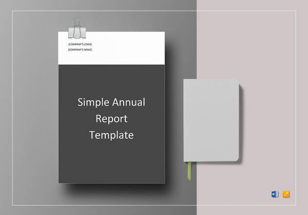 Annual Report Template Word Free Download