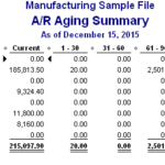 Ar Report Template